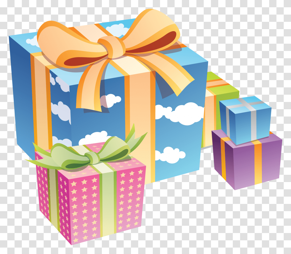 Picture And Raster Format Birthday Gift Box Transparent Png