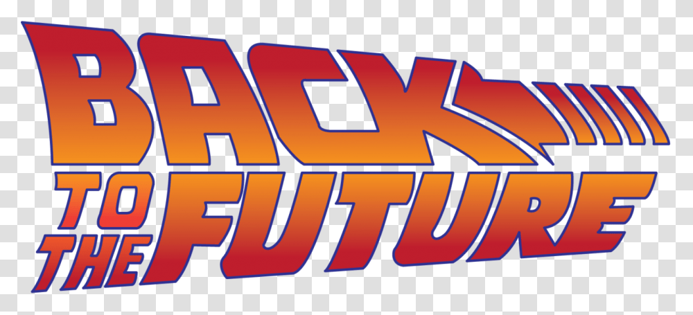 Picture Back To The Future Title, Word, Logo Transparent Png