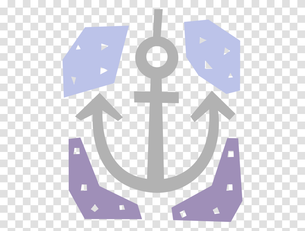 Picture Black And White Download Boat Anchor Restricts Cross, Hook Transparent Png