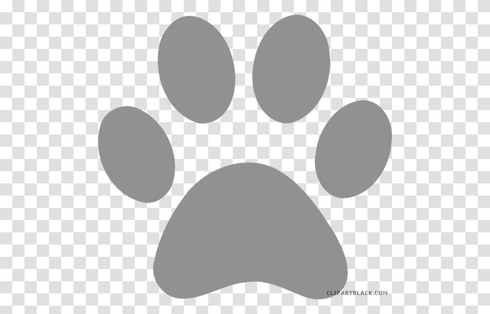Picture Black And White Library Badger Clipart Paw Orange Paw Print Clip Art, Footprint, Hook, Claw Transparent Png