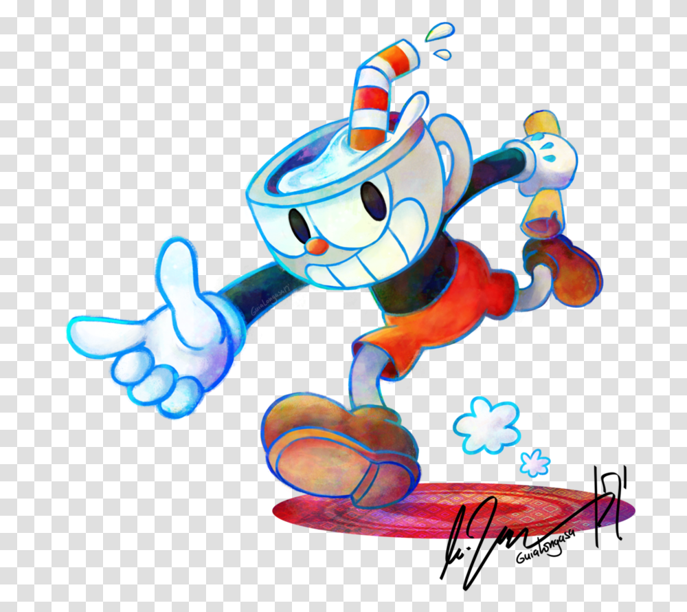 Picture Black And White Library Butt Cuphead, Toy, Robot Transparent Png