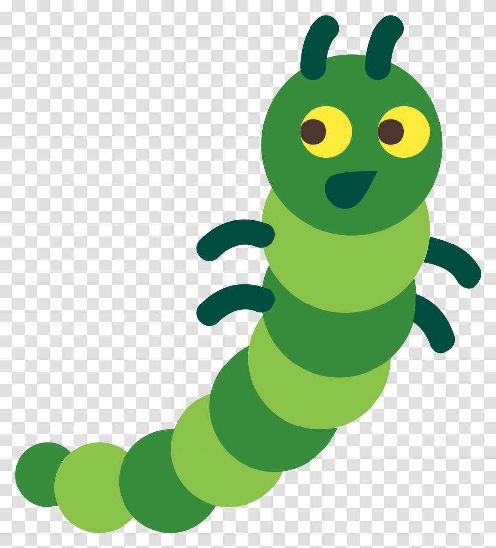 Picture Caterpillar Icon, Green, Animal, Invertebrate, Worm Transparent Png