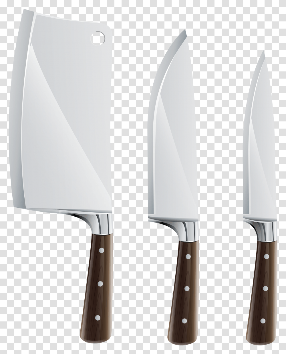 Picture Clipart Kitchen Set Of Knives Background, Cutlery, Weapon, Weaponry, Knife Transparent Png
