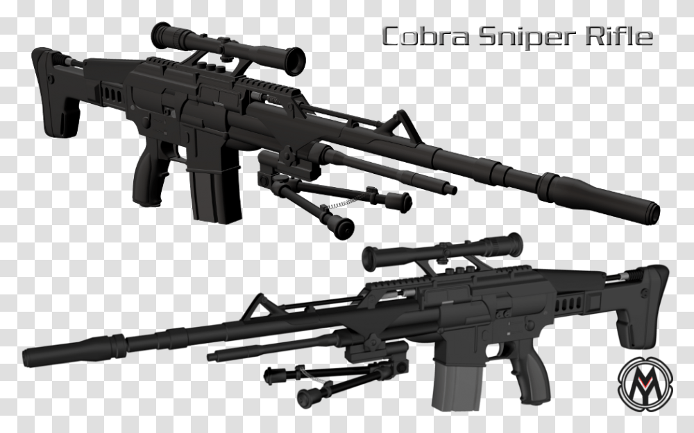 Picture Cobra Sniper Rifle, Gun, Weapon, Weaponry, Machine Gun Transparent Png
