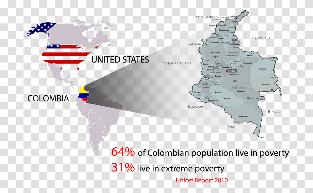 Picture Colombia Map, Diagram, Plot, Atlas, Nature Transparent Png