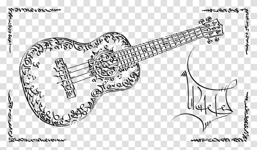 Picture Dibujo De Un Ukelele, Leisure Activities, Musical Instrument, Guitar, Violin Transparent Png
