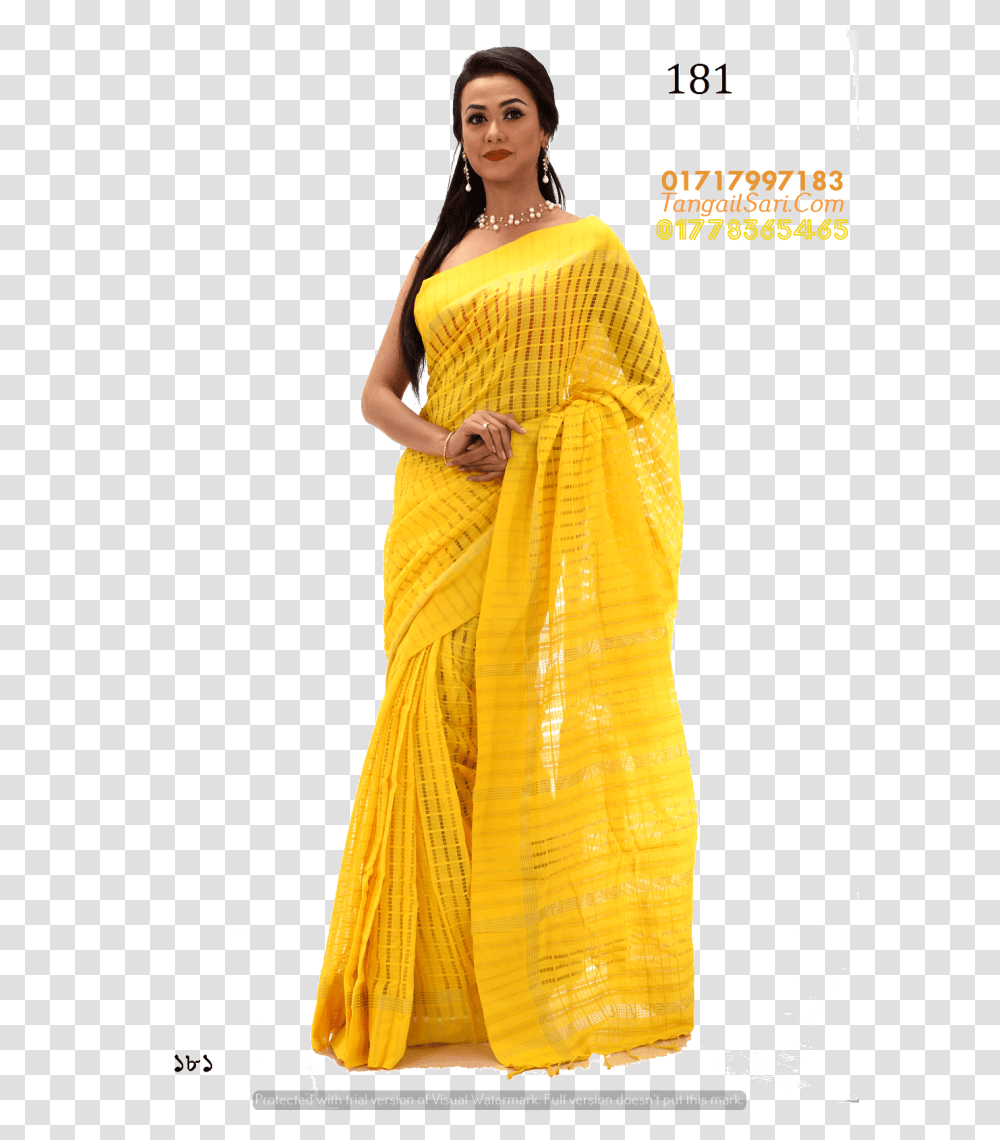 Picture Download Pin By Tangail Sari Gaye Holud Er Saree, Apparel, Silk, Person Transparent Png