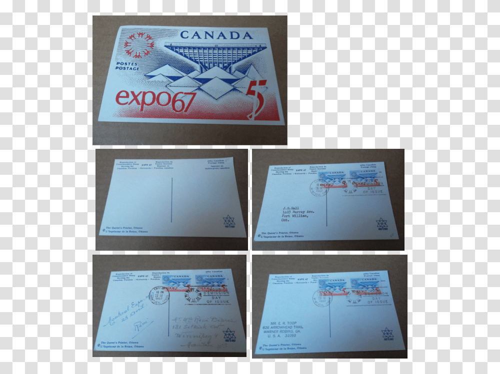 Picture Expo 67 Canada, Envelope, Mail, Paper Transparent Png