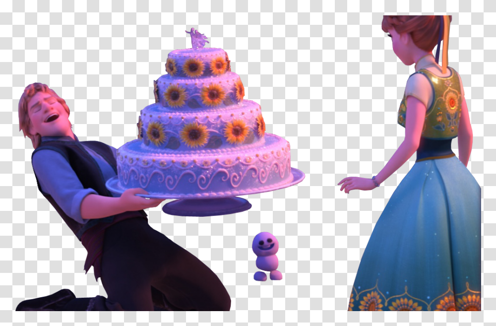 Picture Fever By Simmeh On Anna Kristoff Frozen Fever, Doll, Person, Wedding Cake, Dessert Transparent Png