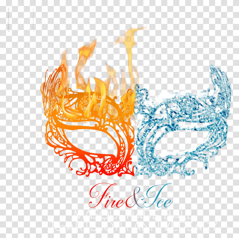 Picture Fire And Ice Elegant, Dragon, Bonfire, Flame, Advertisement Transparent Png