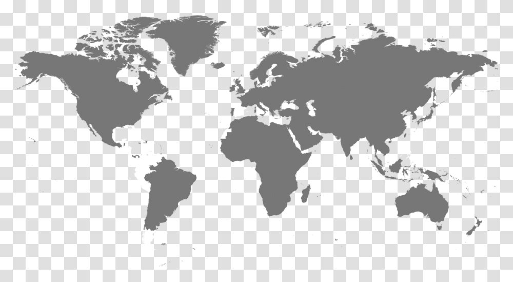 Picture Flat World Map, Diagram, Atlas, Plot Transparent Png