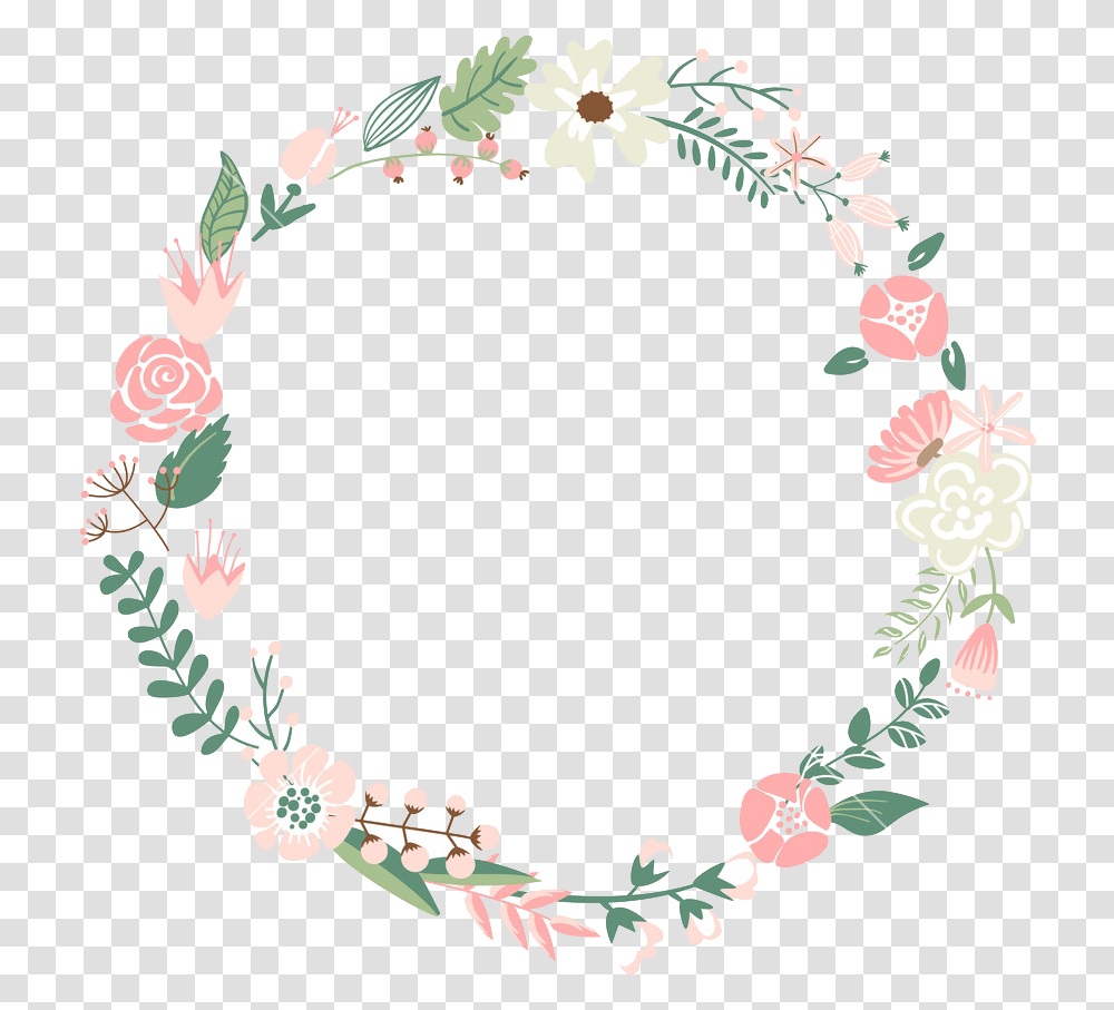 Picture Flower Frame Wreath Floral Clipart Floral Frame, Floral Design, Pattern, Bracelet Transparent Png