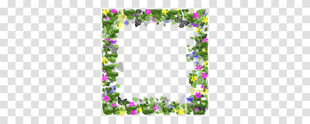 Picture Frame Pattern, Wreath Transparent Png