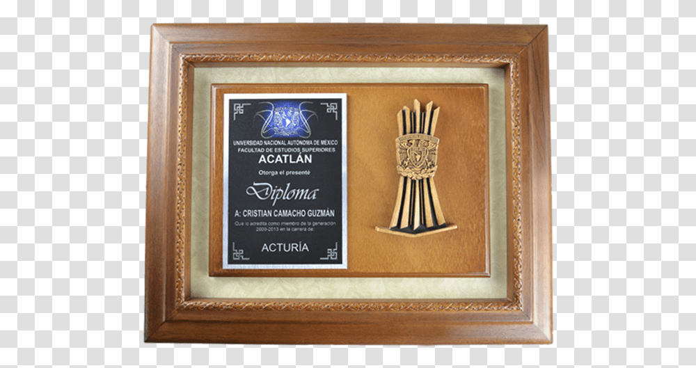 Picture Frame, Blackboard, Bronze, Wax Seal Transparent Png