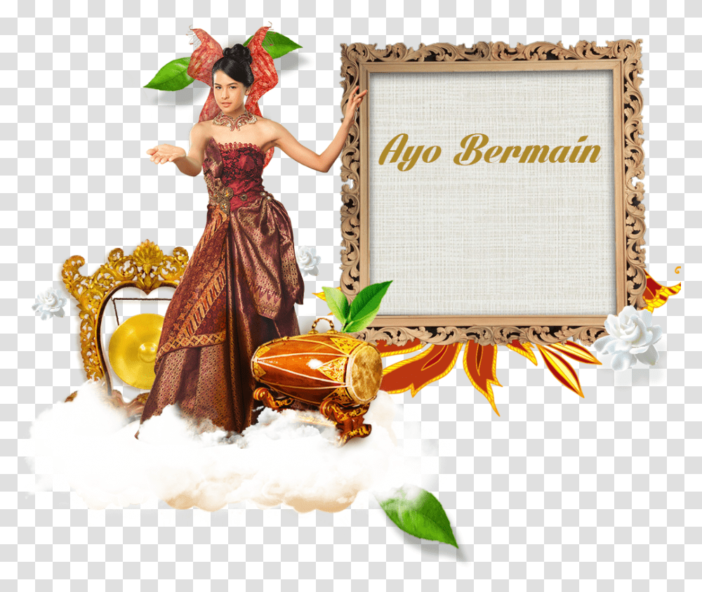 Picture Frame, Person, Female, Dress Transparent Png