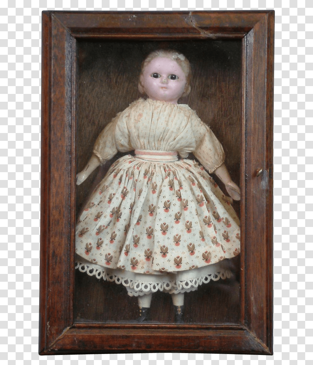 Picture Frame, Doll, Toy, Person, Human Transparent Png