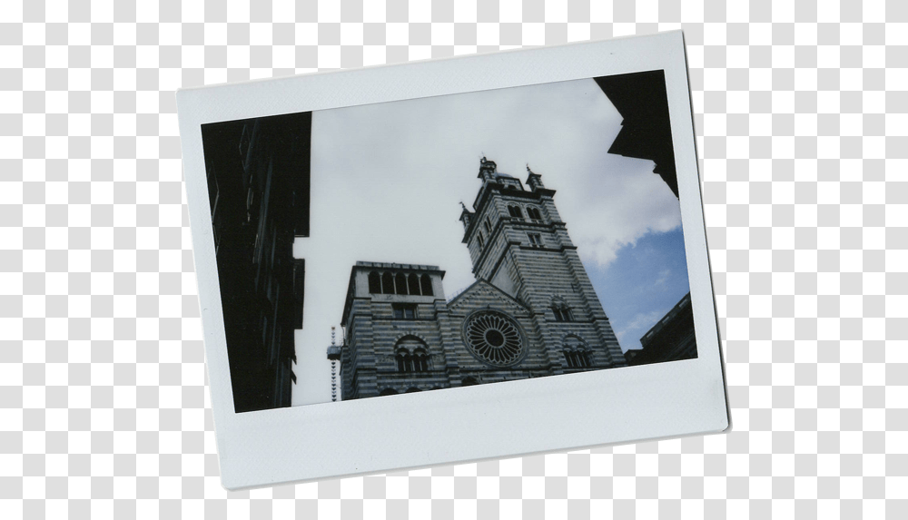 Picture Frame Download Genoa Cathedral, Tower, Architecture, Building, Spire Transparent Png