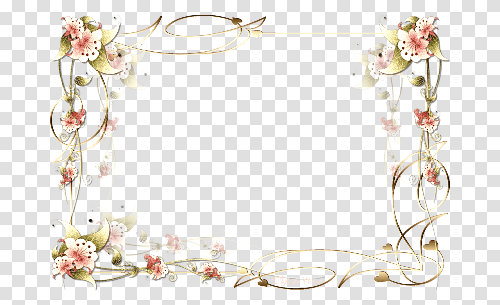 Picture Frame, Floral Design, Pattern Transparent Png