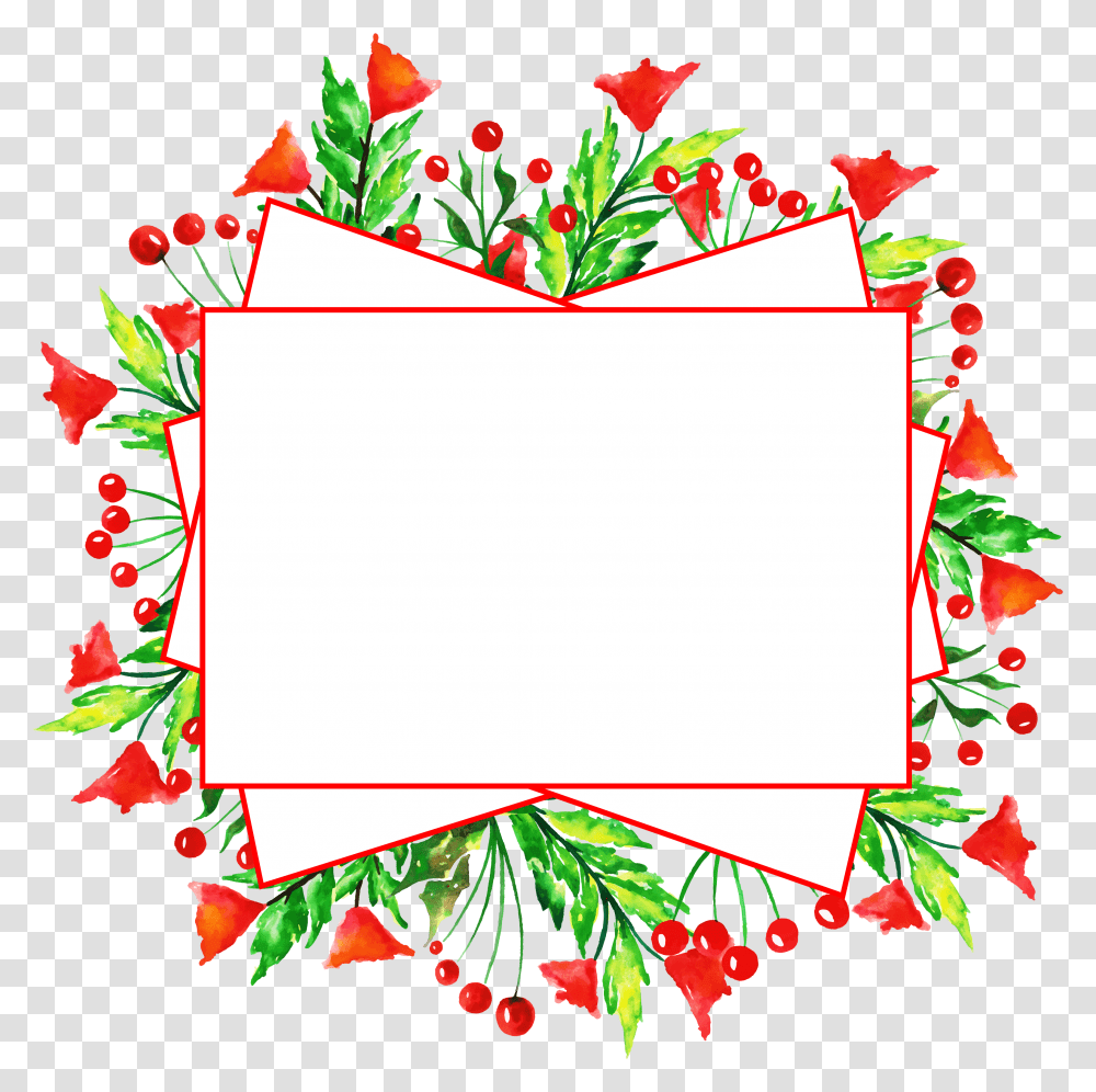 Picture Frame, Floral Design Transparent Png