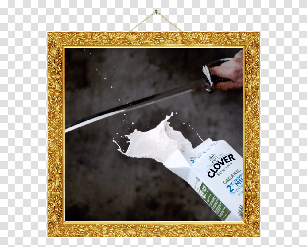 Picture Frame, Milk, Beverage, Person, Poster Transparent Png