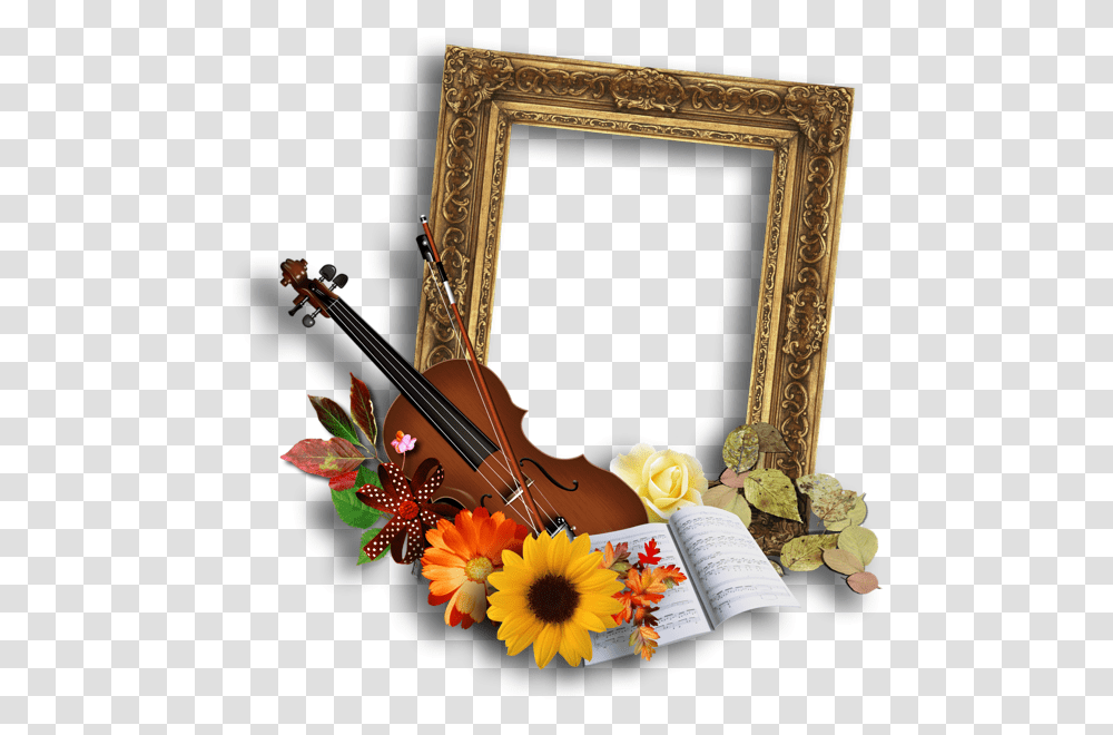 Picture Frame, Musical Instrument, Leisure Activities, Cello, Violin Transparent Png