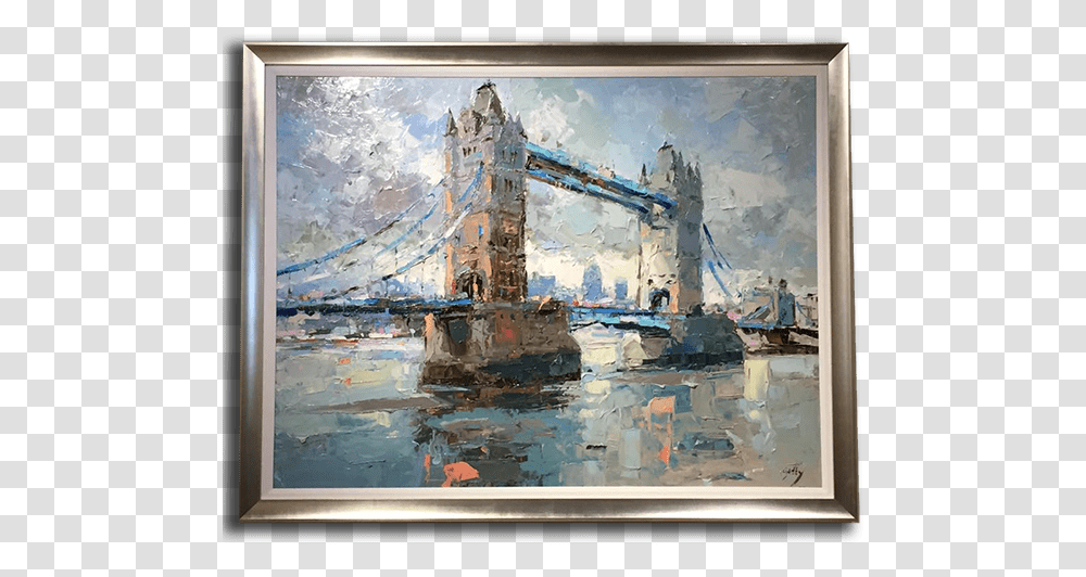 Picture Frame, Painting, Person, Bridge Transparent Png