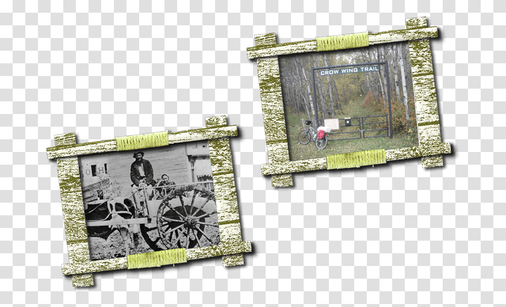 Picture Frame, Person, Bicycle, Furniture Transparent Png