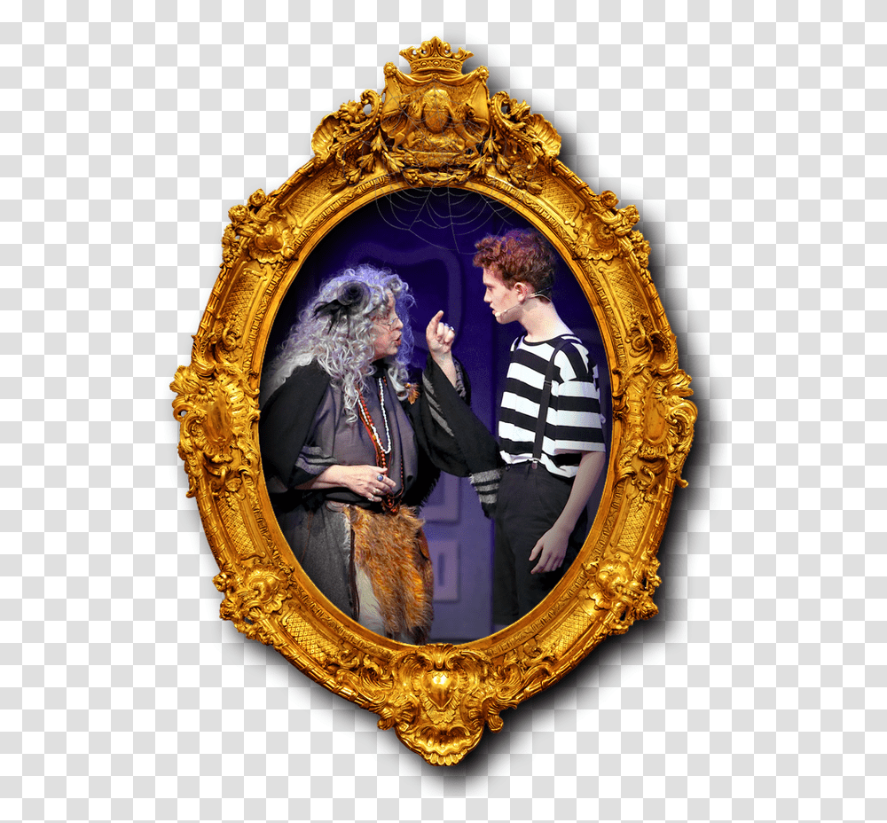 Picture Frame, Person, Mirror, Gold, Photography Transparent Png