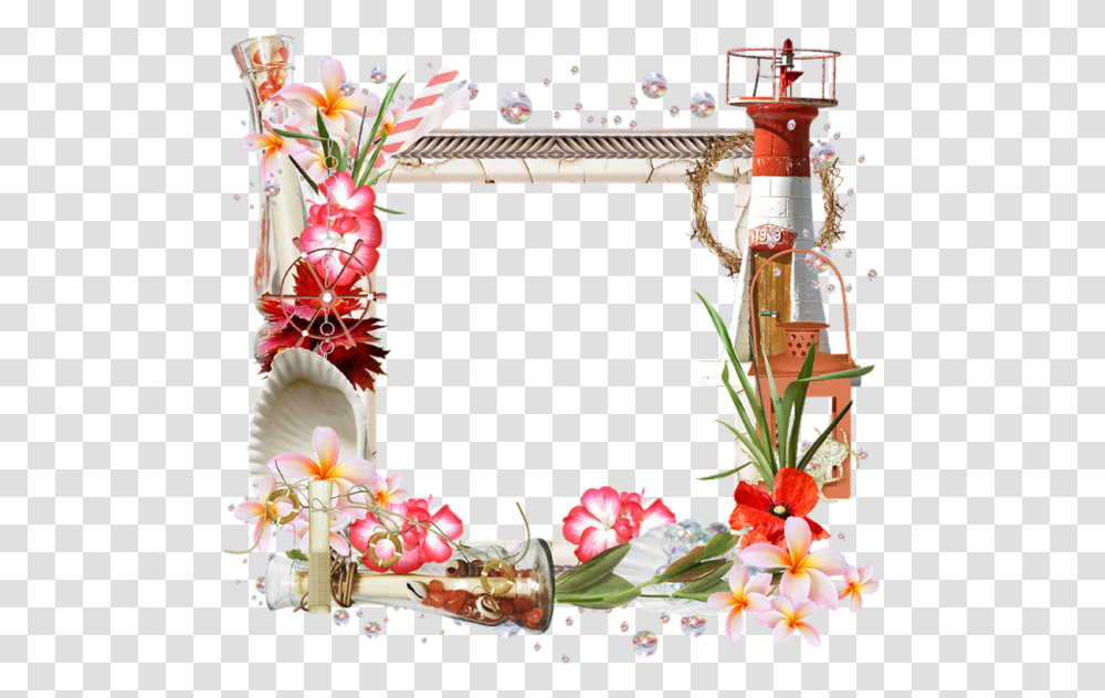 Picture Frame, Plant, Flower, Blossom, Architecture Transparent Png