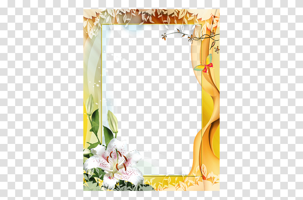 Picture Frame, Plant, Flower Transparent Png