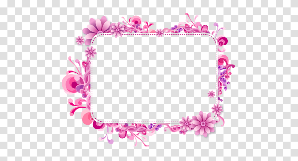 Picture Frame, Purple, Flower, Plant, Blossom Transparent Png