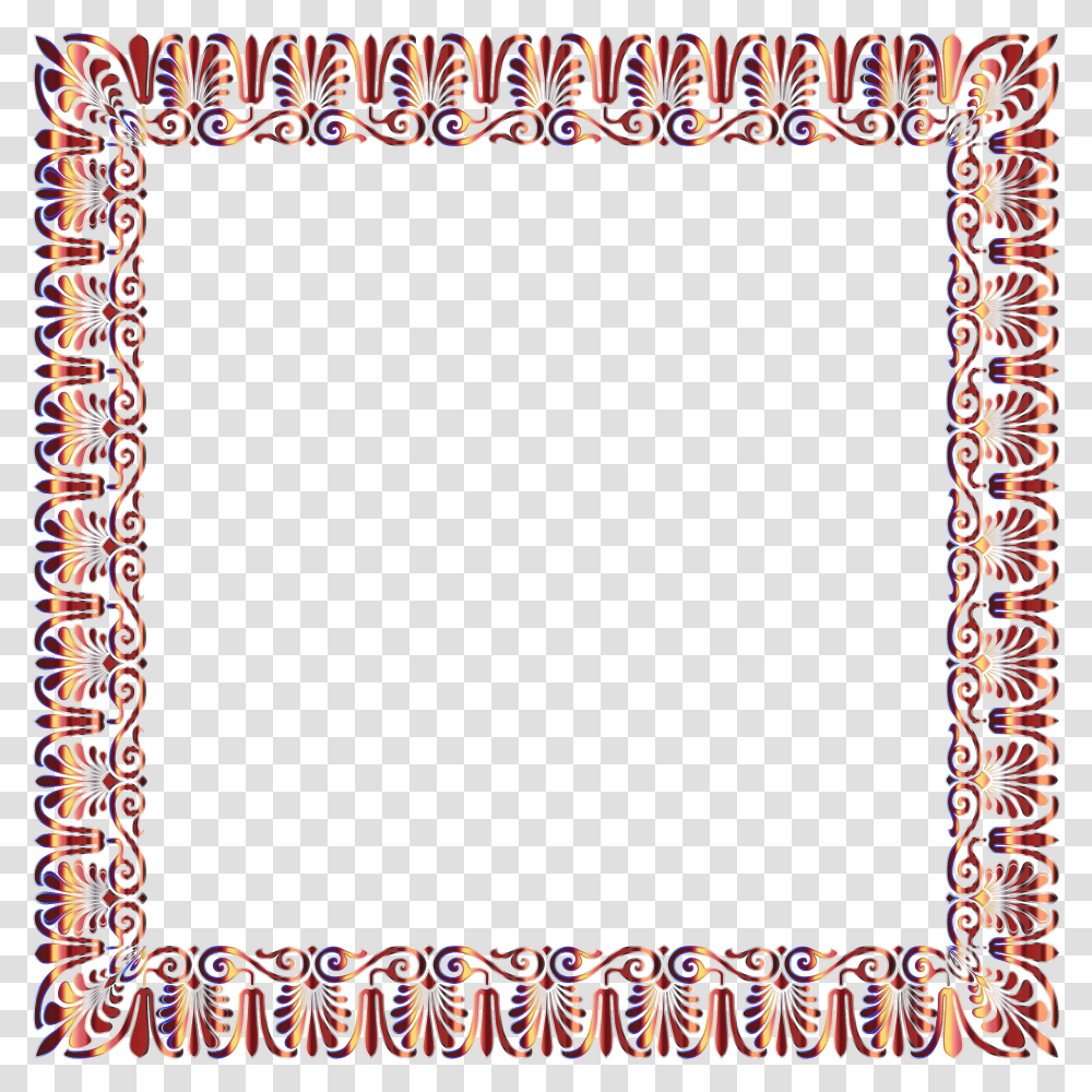 Picture Frame, Rug, Pattern Transparent Png