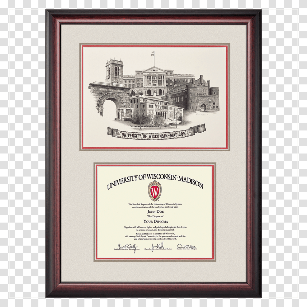 Picture Frame, Diploma, Document, Label Transparent Png
