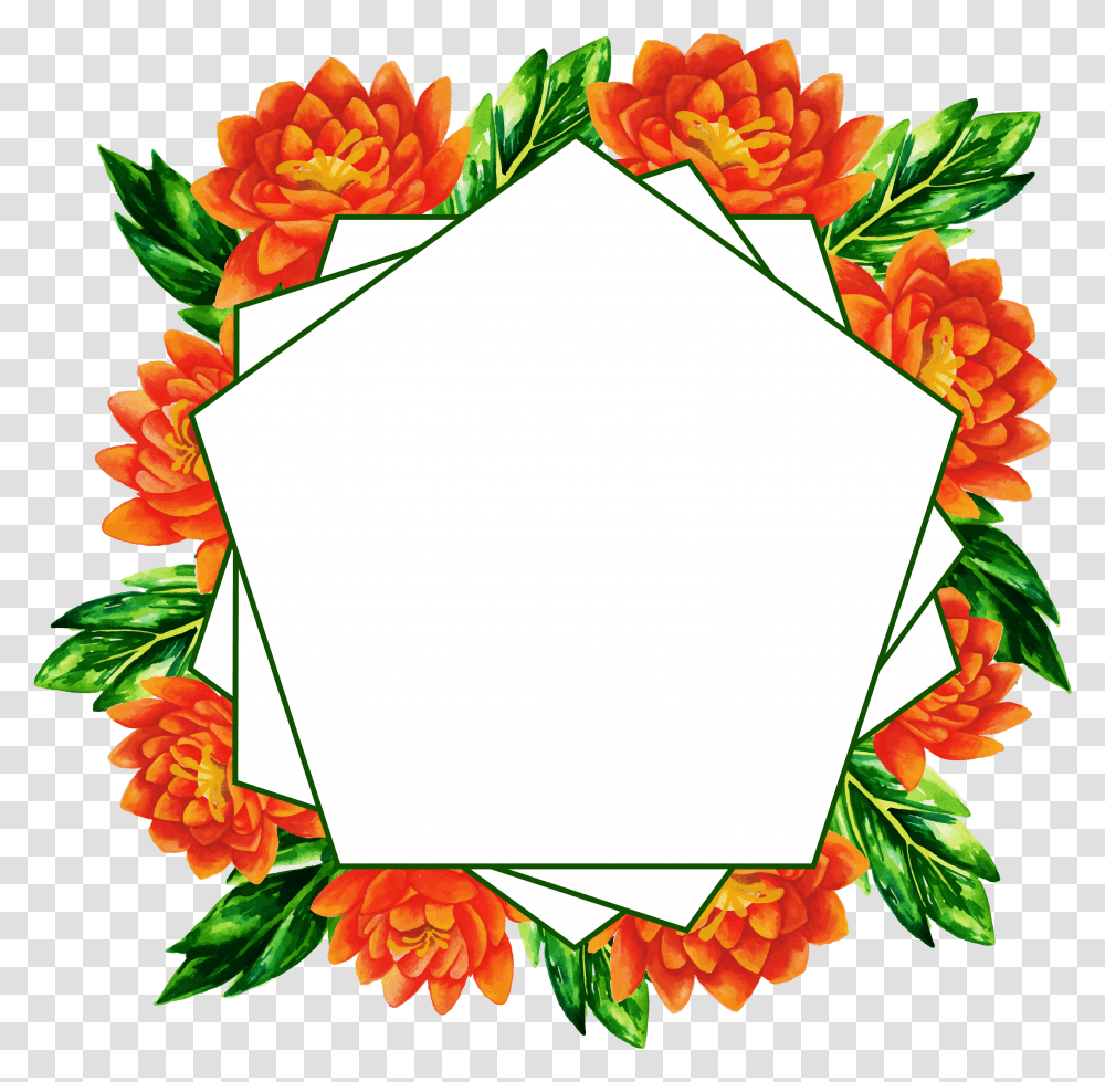 Picture Frame, Wreath, Pattern Transparent Png