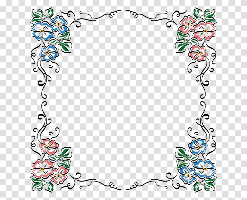 Picture Frameartsymmetry Drawing Of Flowers Borders, Super Mario, Legend Of Zelda Transparent Png