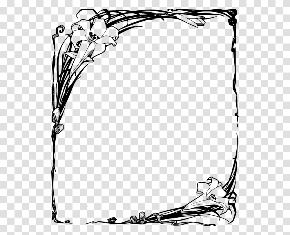 Picture Framemonochrome Photographyartwork Frame Black And White Portrait, Gray, World Of Warcraft Transparent Png