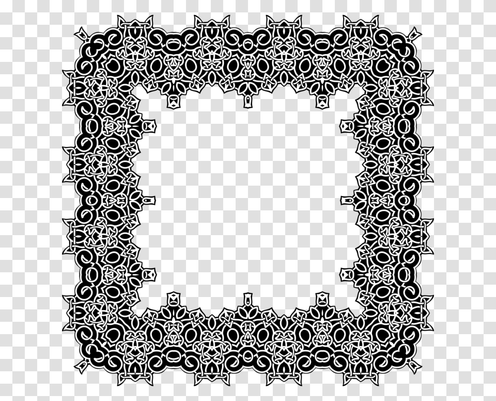 Picture Frameornamentinterior Design Circle, Lace, Poster, Advertisement Transparent Png