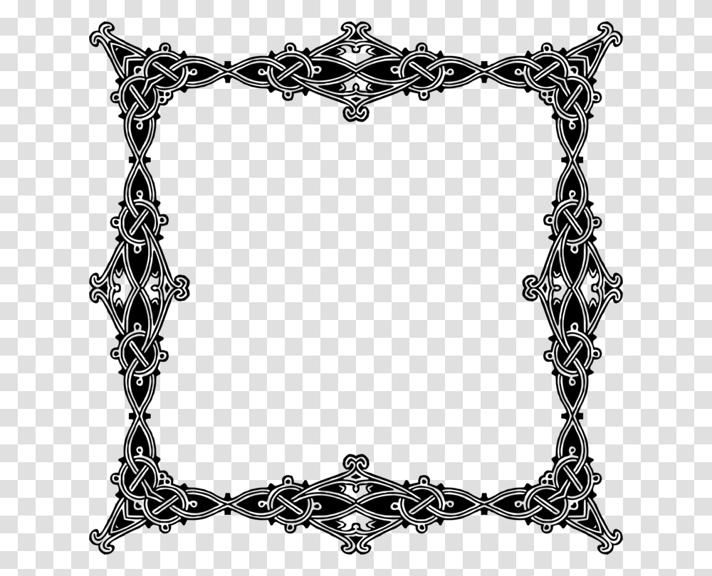 Picture Frames Black And White Body Jewellery, Gray, World Of Warcraft Transparent Png