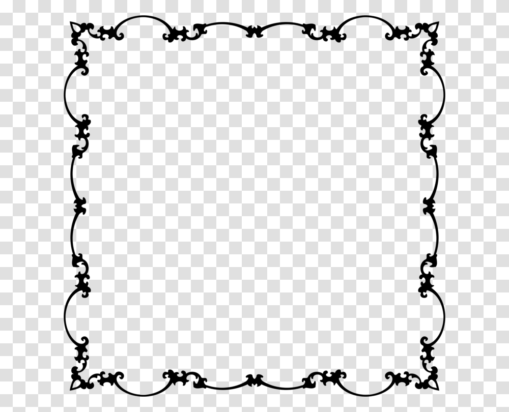 Picture Frames Black And White Floral Design Flower Visual Arts, Gray, World Of Warcraft Transparent Png