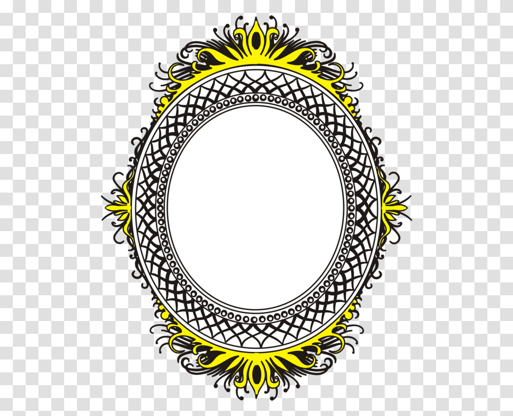 Picture Frames Borders And Frames Oval Download Decorative Arts, Label, Pattern Transparent Png