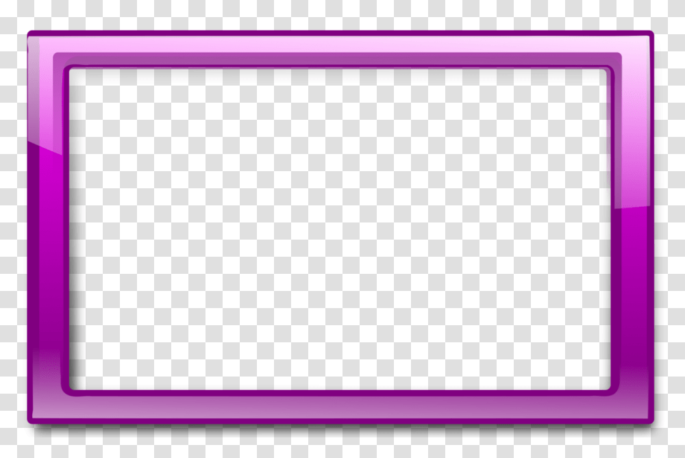 Picture Frames Borders And Frames Purple Red Violet Free, Monitor, Screen, Electronics, Display Transparent Png