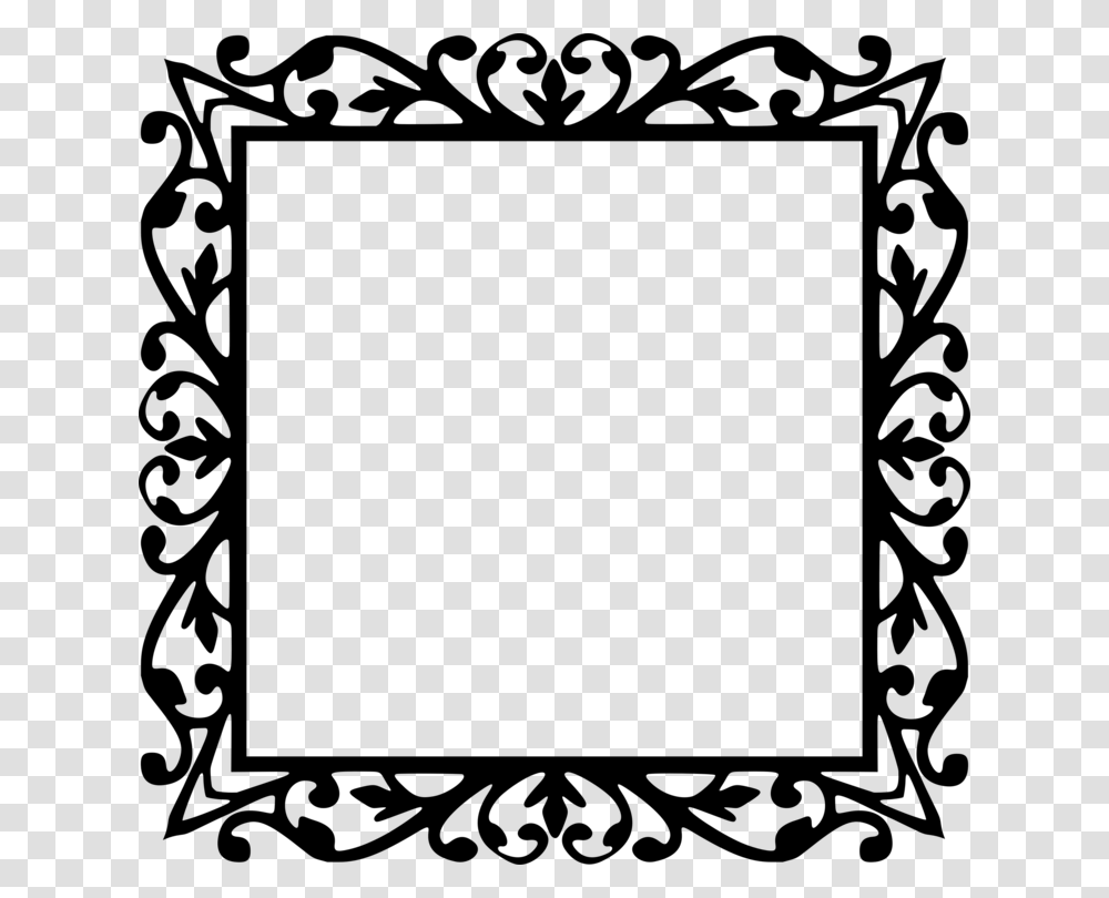 Picture Frames Decorative Arts Computer Icons Silhouette Free, Gray, World Of Warcraft Transparent Png
