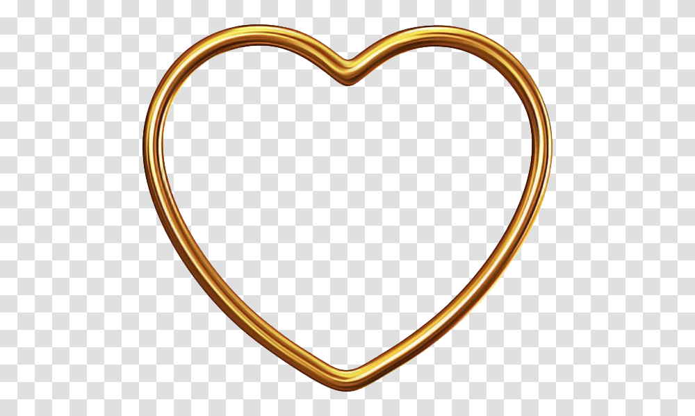 Picture Frames Heart Frame Image Clip Art Heart Gold Heart Frame, Bracelet, Jewelry Transparent Png