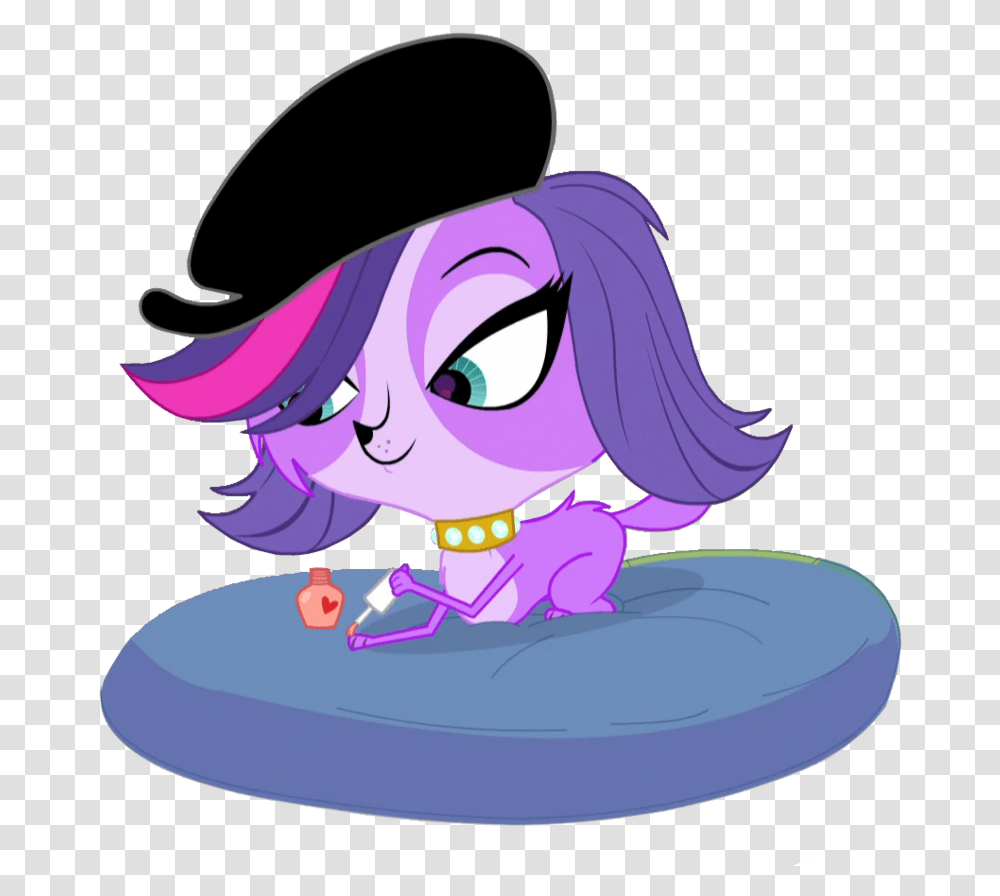 Picture Free Lps Zoe Painting Her By Emilynevla On Little Pet Shop Zoe, Apparel, Toy, Hat Transparent Png