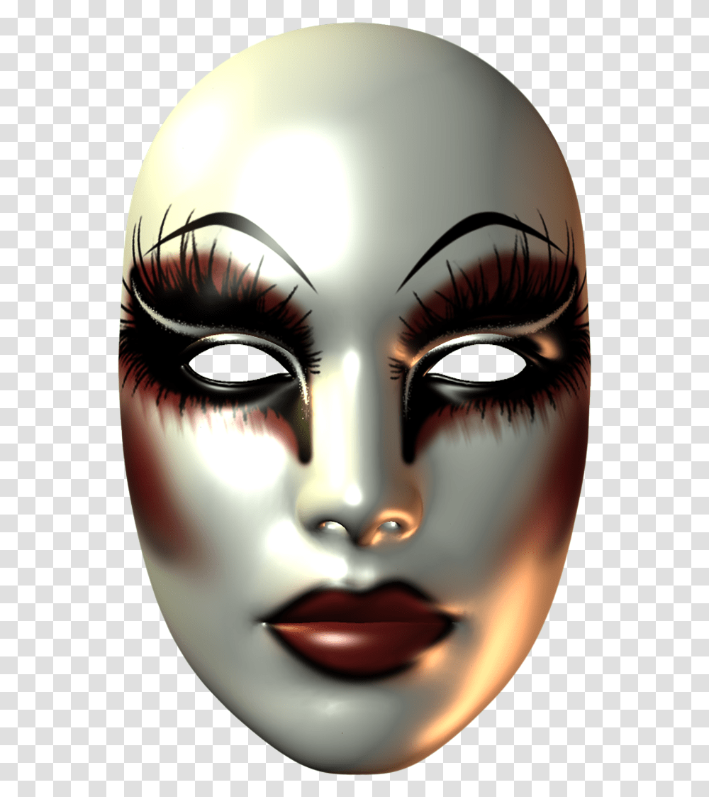 Picture Freeuse Mask Female Girl Face Mask, Head, Person, Human, Toy Transparent Png