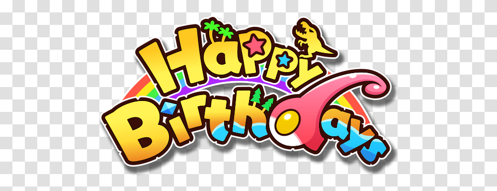 Picture Happy Birthdays Switch Game, Pac Man Transparent Png