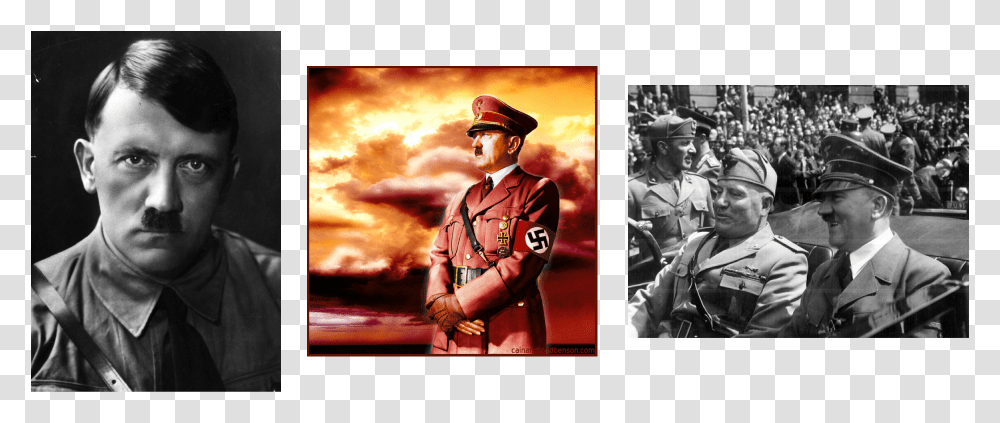 Picture Hitler Just A Girl Thing, Person, Military Uniform, Advertisement Transparent Png