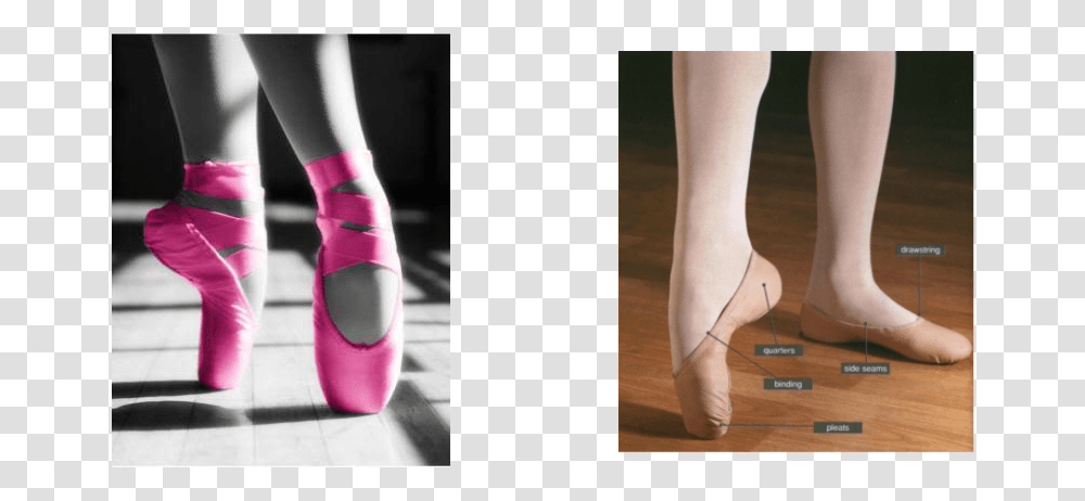 Picture Hot Pink Ballerina Shoes, Person, Heel, High Heel Transparent Png