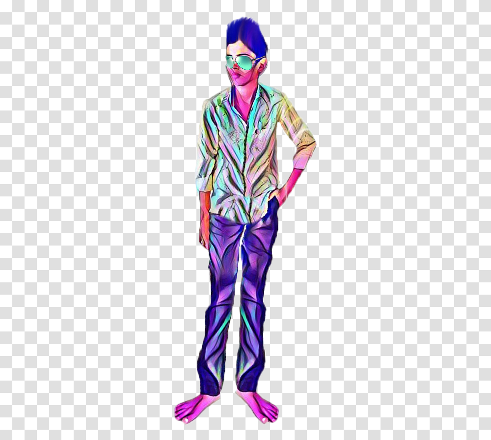 Picture Illustration, Sleeve, Purple, Person Transparent Png
