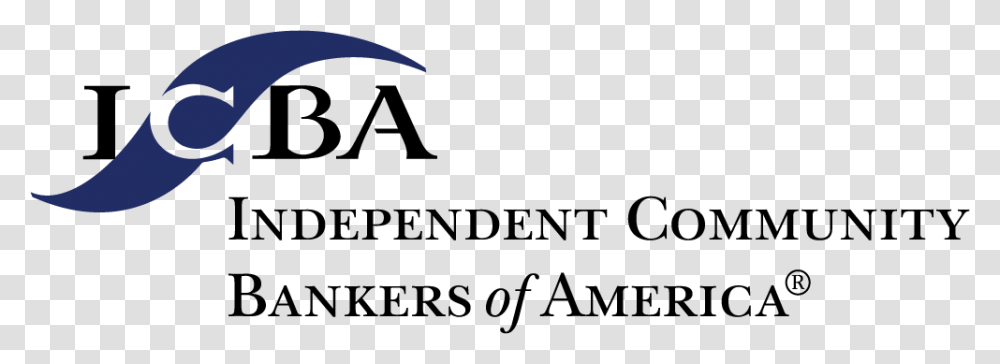 Picture Independent Community Bankers Of America Logo, Word, Label, Alphabet Transparent Png